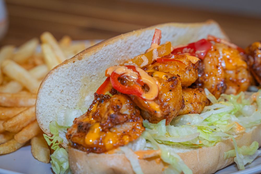 Bang bang shrimp sammie